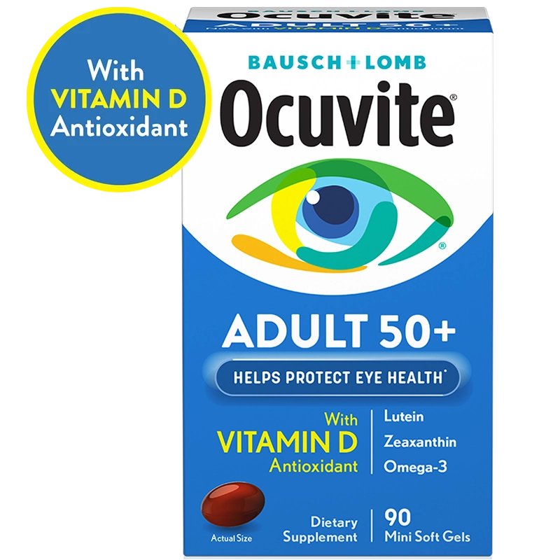 Ocuvite adult 50+ product package